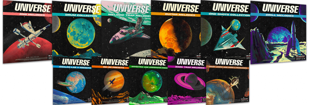 Universe All Packs Two Rows